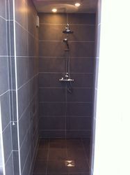 Walk in shower fitted